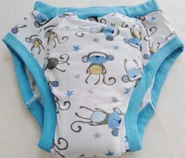 Wydrukowane gery Monkey Training Trening Abdl Cloth Diaper Baby Diaper LoverUnderpantsnappie dla dorosłych pieluszki 6519036