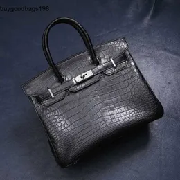 Tote Bag Designer Handbags Crocodile Dancing with the Dragon 2024 Fashion Genuine Leather Womens One Shoulder Handbag Versatile Lock Buckle