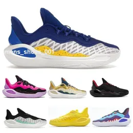 Flow 11 Basketball Shoes Low Curry11 Domaine Future Girl Dad Dub Nation Champions Mindset Blue 2024 Sport Trainer Sneakers Size 7 - 12