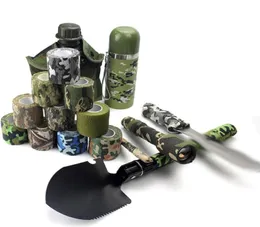 Tattoo AcceSories de 25 mm de grip wrap elástico Camuflagem Bandagem Tubo Tubo Disponível Não Artigo Auto -aderente Suprimentos de tatuagem 24 Rolls8560224