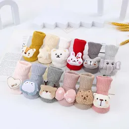 Kids Socks Baywell Baby Socks Girls and Boys Cartoon Anti slip Soft Cotton Spring and Autumn Indoor Childrens SocksL2405