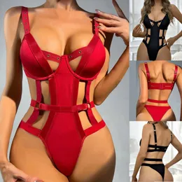 Bras Outfit for Women Lace Sexy Hollow Out Nightclub Outfit Lingerie Set tacchi alti