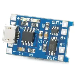 2024 TP4056 +Protection Dual Functions 4.2V 1A Micro USB 18650 Lithium Battery Charging Board Charger Module For TP4056 lithium charger