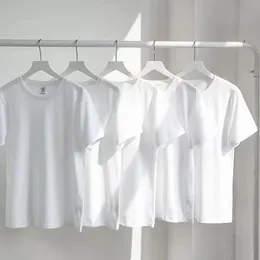デザイナーのピュアホワイトTシャツは高品質です