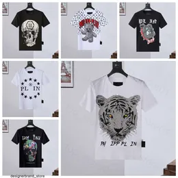 5a męskie tshirt pp czaszka diament T koszule Niemieckie marka luksusowe projektanci list 3d dolar niedźwiedź druk polo tshirts kobiet czaszki 24ss tee krótkie bluzę topy 10 TDY1