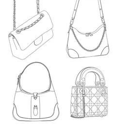 Sacchetti di designer di qualità VIP 1: 1 borse per traverse borse per borsetta borse per borse da portata borse da portata di sacchetti estetici per ordinare vari sacchetti di design v1
