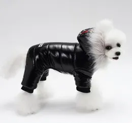 Vestuário para cães espessados no inverno, algodão de algodão, casaco de animais de estimação, roupa quente de Parkas Puppy7028230