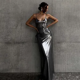 2024 Autumn/Winter New Women's Fashion Street Shoot wisząca Seksowna Slim Fit Dress F51532