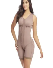 Ganzkörperfrauen Shaper Post -Kompressionskleidungs mit BH Shapewear Fajas Reduktoras sexy und komfortable Tailentrainer 220108248g7796089