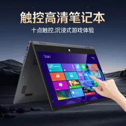 새로운 14 인치 태블릿 PC 2-in-1 노트북 Windows 10 시스템 사무실 게임 넷북