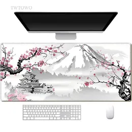 PADS O pulso repousa Sakura Japan Sakura Game XL Home New HD XXL Teclado Anti Slip Office Laptop J240510