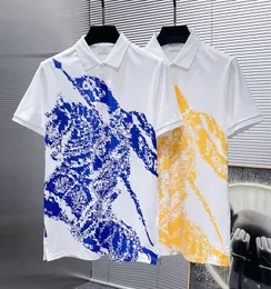 Летняя дизайнерская рубашка поло BB Мужская половая футболка женская топ-роскошные дизайнерские буквы Polos