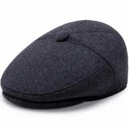 BERETS HT1851 MEN CAPS HATS秋の冬の帽子hat hats with Ear Flap Vintage Newsboy Ivy Flat Cap