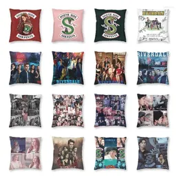 Pillow Riverdale Cover 45x45 Home Decor 3D Printing South Side Serpents TV Show Throw Fall for Car Two