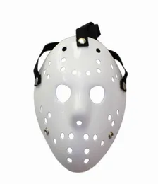 Schwarzer Freitag Jason Voorhees Freddy Hockey Festival Party Full Face Mask Pure White PVC für Halloween -Masken5320659