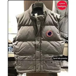 Canadian USA Winter Canada Popularność na zewnątrz kamizelki luksusowe kurtki modowe damskie damskie designerka płaszcz męski Doudoune Luxe Goose Veste Homme Manteau 2 M1JA