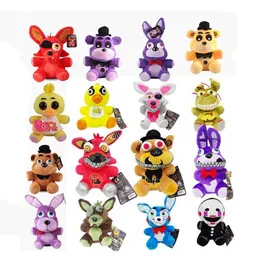 Schleczone pluszowe zwierzęta hurtownia uroczego 8-calowego niedźwiedzia lis kaczki Pigled Plisted Animal Lals Plush Toys Childrens Prezenty B240515