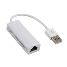 USB 2.0 przewodowa USB do RJ45 Karta sieciowa 10/100 Mb/s USB do RJ45 Ethernet LAN Adapter Karta sieciowa na laptop PC Windows 7 8 10 11 11