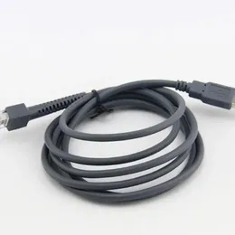 2024 2M USB till RJ48 RJ50 Scanner Data Cable för LS1203 LS2208 LS4208 LS3008 CBAU01-S07ZAR Symbol Barcode Scanner Part Cabel Drop Ship för