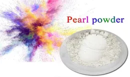 500 g oryginalny srebrny biały perłowy proszek do dekoracji cienia do powiedzenia Poliska do gwoździ sztuki MICA Pearl Kosmetyczne Pigmenty 4434033
