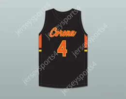 مخصصين لرجال الشباب/الأطفال Dalen Terry 4 Corona del Sol High School Aztecs Black Basketball Jersey 1 Top Sitched S-6XL