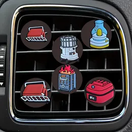 Безопасные ремни аксессуары ежедневные предметы первой необходимости мультфильм автомобильный воздушный вентиляционный зажим для зажига