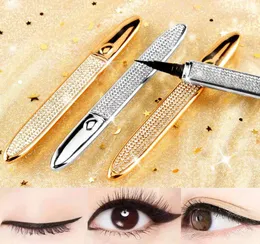 Wasserdichte starke selbstklebende Eyeliner für falsche Wimpern 2 in 1 Magic Diamond Bling Glitzer Flüssigkeit Eye Liner Pen No Notwendigkeit Kleber 4656620