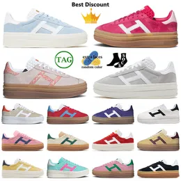 Top Designer 2024 Flat Casual Shoes Plattform kühn für Männer Frauen klare Sky Black Gum Active Pink Blue Burst Herren DHGTAE Sporttrainer Sneakers Slaafer