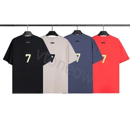 EssentialsClothing Tasarımcı Gömlek 7 Erkek Mektup Baskılı Essentialsshirt Erkek Şort Şortlu Kılıf Sıradan Sporlar Büyük Boy Essentialssorts Tişört Tişörtleri