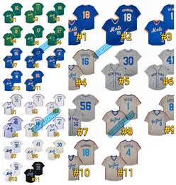 빈티지 David Wright Mets Jersey, 월드 시리즈 야구 야구 저지, Mike Piazza, Robin Ventura, Jose Reyes, Edgar Alfonzo, Tom Seaver Floyd Gary Carter Darryl Strawberry