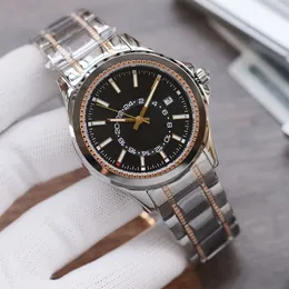 Assista Men Luxury Watch Designer Watches 40mm Mecânico automático 8215 Movimento Sapphire Bracelete inoxidável Impermeável High Quality Watch Montre de Luxe