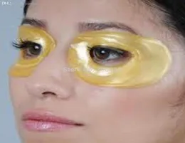 Verkauf von 24.000 Dunkle Kreisentfernung Gold Augenmaske Entfernen Sie Augenbeutel und geschwollene Augen ohne Operation Kollagenmaske 5 Pairspacks8554945