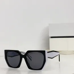 Designers óculos de sol retangulares com fibra de acetato de estrutura cheia e lentes de poliamida SPR 15W feminino e homens luxuosos óculos de sol UV400 com caixa original