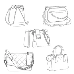 VIP 1：1高品質のデザイナーバッグファッションクロスボディバッグショルダーハンドバッグ財布チェーンバッグウォレット化粧品バッグ