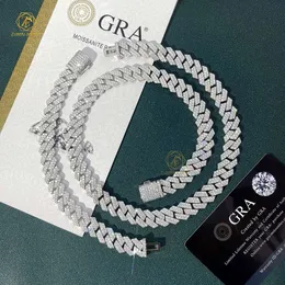 Cheap Price 6Mm 8Mm 10Mm 12Mm 14Mm Cuban Link Chain S Moissanite Hip Hop Necklace Bracelet For Men Rapper