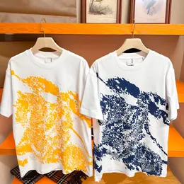 T-Shirt Yaz Moda Erkek ve Kadın Tasarımcısı T-Shirt Uzun Kollu Üst Mektup Pamuk Tişört Giyim Kısa Kollu Yüksek Kaliteli Giyim Erkek Tees Polos