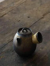 Luwu Japon seramik kyusu çaydanlık Çin kung fu çay pot içkisi 200ml 2106213299544