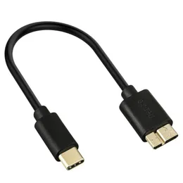 USB -Typ C 3.1 bis Micro B 3.0 Kabel für Samsung Hinweis 3 S5 2,5 -Zoll -Festplattenkabel Tablet Micro B -Kabel -PC -Zubehör