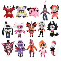 Plush Plush Animals Hazbin Hotel Peluches Anime Plush Doll Charlie Morning Star Vaggie Alastor Plush Toy Boys and Girls Soft Doll Gift B240515