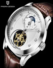 Pagani Men039s Relógios Mens relógios Top Brand Luxury Automatic Mechanical Skat Watch Men Wirstwatch Tourbillon Reloj HOMBRES2029967