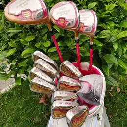 Women Golf Clubs 4star Honma Beres S-06 Golf Irons Set 5-11 A S Irons 9st L Flex Graphite Shaft och Headcover 485