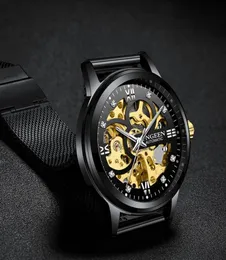 Skeleton 2018 New Fngeen Sport Mechanical Luxury Mens Watches 최고 브랜드 Montre Homme Clock Men Automatic Watch C19041101111999555571