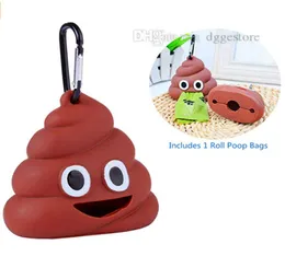 Dispenser Dog Poop Dispenser Design carino Dogs Poops Bags Holder for Dog Piet Necessità animali domestici FORNITURE interi K084081719