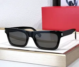Mode populära designer 461 betty solglasögon för kvinnor klassiska rektangulära formade acetatglasögon sommar fritid och mångsidig stil UV -skydd kommer med fodral