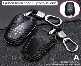 Smart Remote Car Key Fob Case Cover For Peugeot 508 301 2008 3008 4008 407 408 Citroen C5 C6 C4L CACTUS C3XR DS Keychain Keychains7888468