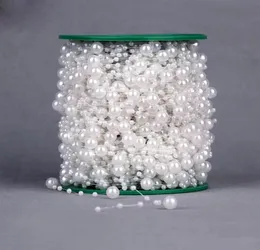 Fiori decorativi ghirlande metri perle artificiali perle per perle di ghirlanda fattura fatta per matrimoni DEORAZIONE BRIDE DECOUZIONE BEIGE W8516362
