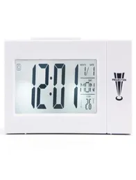 Inne akcesoria Zegarki Dekorowanie Dom Garden Drop dostawa 2021 1Set Digital Projector Alarm FM Radio Clock Sn Timer Diod Wid9363157