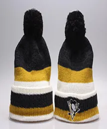 Cappelli da beanie alla moda per uomo Cappello di lana a maglia Gorro Bonnet con San Jose Sharkboston Tsburgh Penguins Winter Warm Cap3801986
