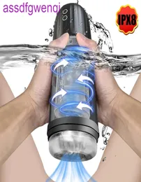 Male Sex Toy Automatic Sucking Telescopic Rotating Masturbator Cup For Men Real Vaginal Suction Pocket Pussy Adult Product6192563