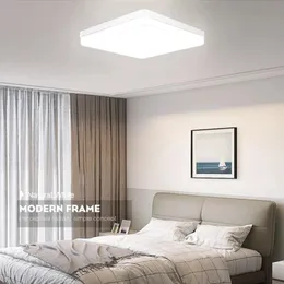 Neutrale leichte LED -Deckenleuchten runde quadratische Energieeinsparung 18W 24W 36W 48W Schlafzimmer LED -Deckenlampe für Wohnzimmer Haus zu Hause